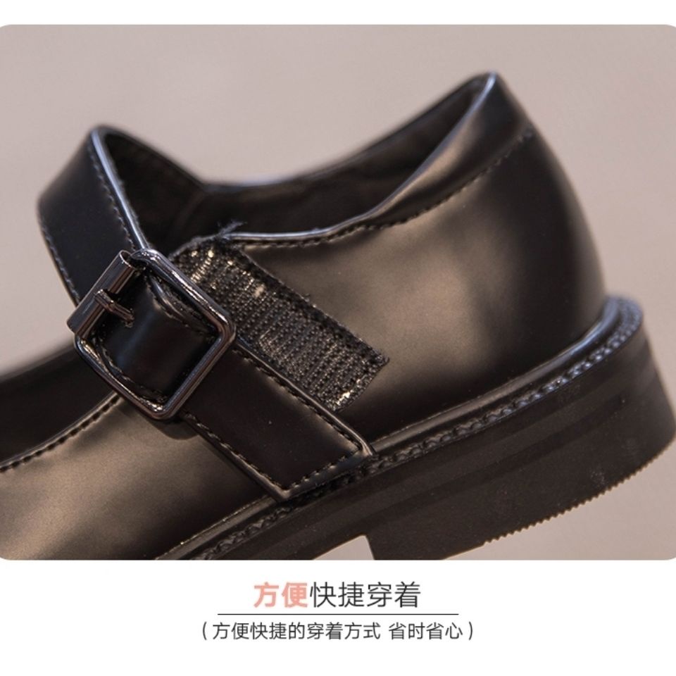 Giày Công Chúa Đế Mềm Bằng Da Thời Trang Mùa Thu Cho Bé Gái 2022