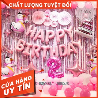 SET TRANG TRÍ SINH NHẬT TUỔI GÀ GIÁ RẺ - COMBO BÓNG BAY CHO BÉ GÁI RẺ BỀN ĐẸP