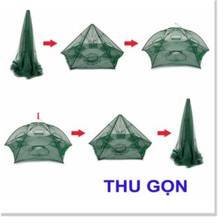 Lưới Đánh Bắt Cá Bát quái 8 Cửa