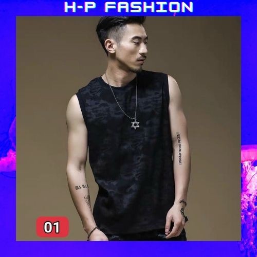 Áo thun ba lỗ nam vải thun cotton xuất xịn, chuẩn form thời trang cao cấp Hpfashion - ATBL01