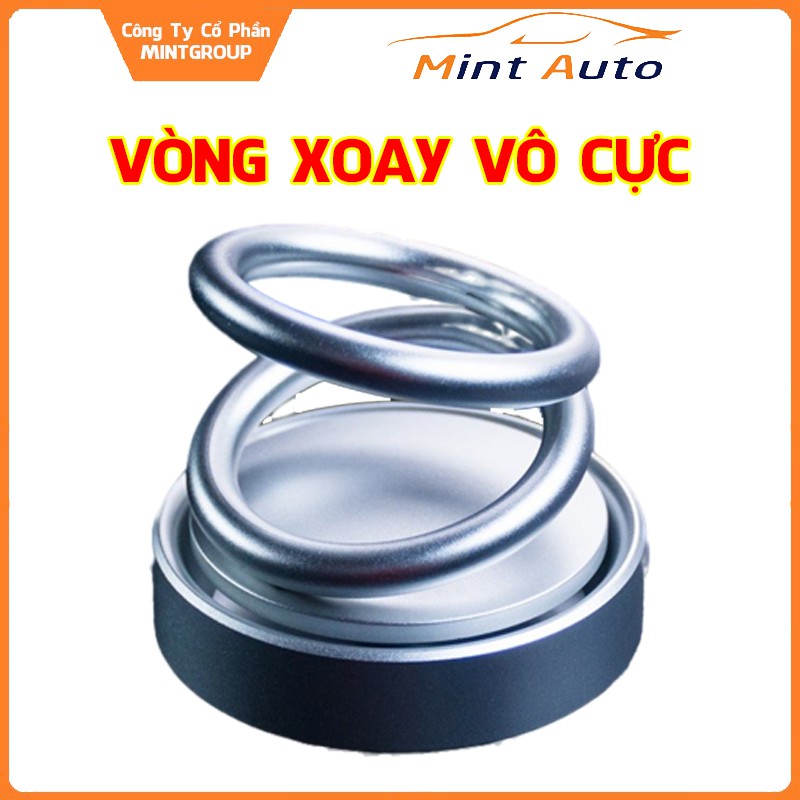 Vòng quay vô cực khử mùi ô tô bằng sáp thơm cao cấp