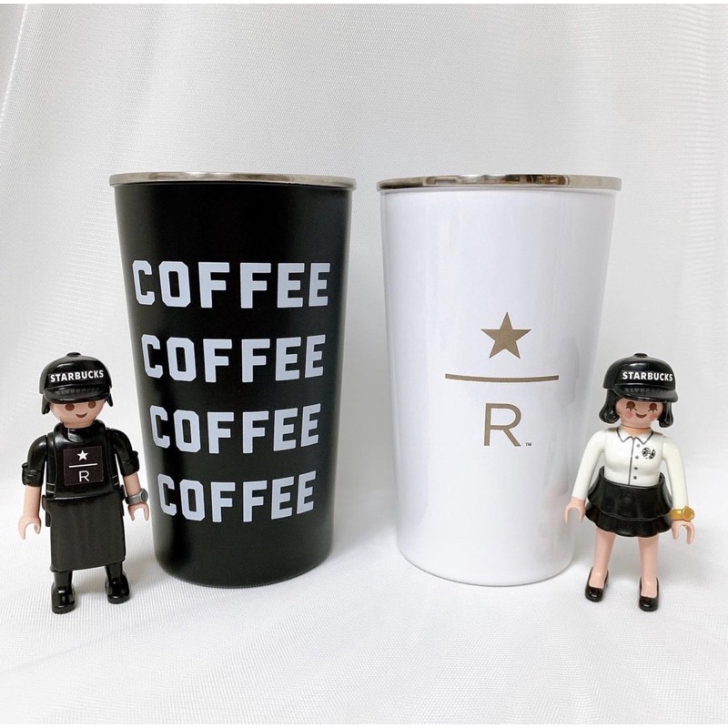 [STARBUCKS SINGAPORE] - CỐC/ LY INOX GIỮ NHIỆT RESERVE SS BLACK & WHITE CUP