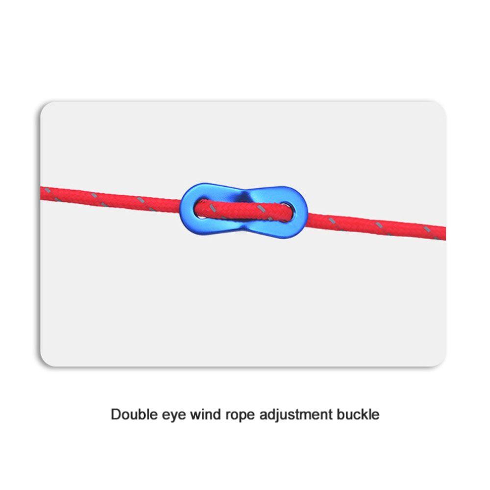 Móc Khóa Dây Lều Trại Phản Quang Điều Chỉnh Được