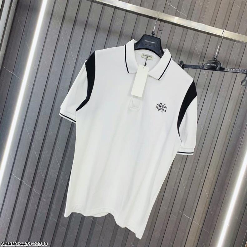[Sẵn hàng] Áo Polo Nam Thêu Logo MG Ngực Siêu Đẹp - Áo Phông Nam Cổ Bẻ Hai Vạch Cực Chất