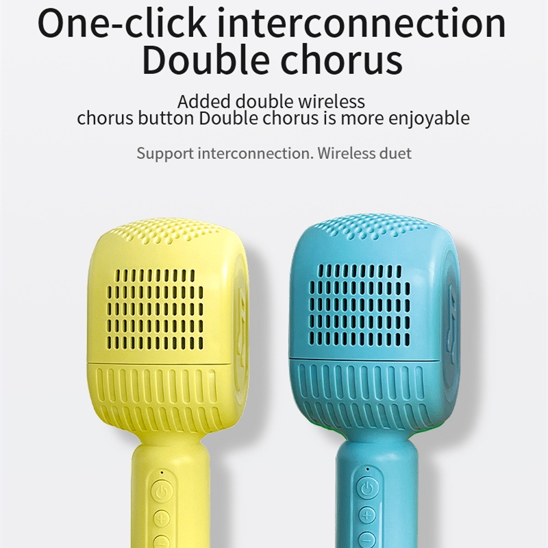 Micro Tích Hợp Loa Bluetooth Không Dây Cho Hát Karaoke KTV Mikrofon