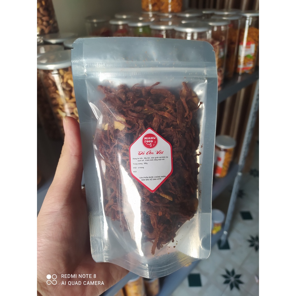 Khô Heo Cháy Tỏi Khô Gà Lá Chanh Cao Cấp Loại 1 Túi Zip - Michu Food | BigBuy360 - bigbuy360.vn