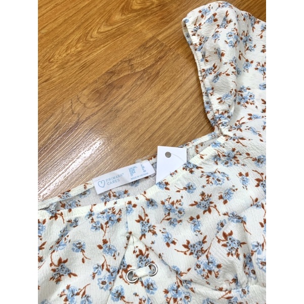 Áo Primark cổ vuông Crop