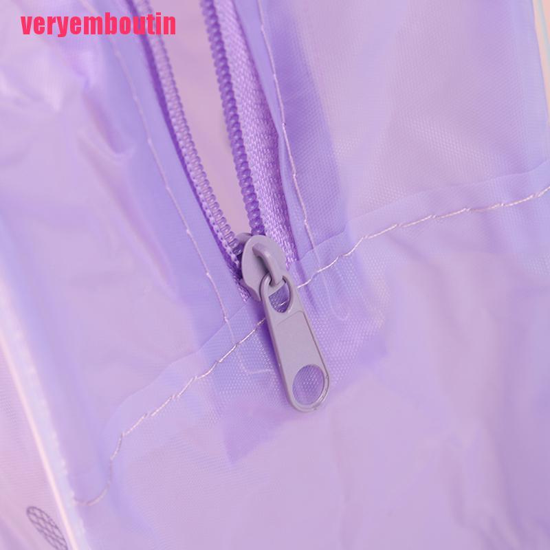 Túi Nhựa PVC Trong Suốt Đựng Đồ Trang Điểm Đi Du Lịch