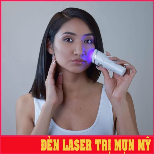 MÁY ĐIỀU TRỊ MỤN MỸ, dụng cụ điều trị mụn tại nhà hiện đại nhất thế giới bằng ánh sáng xanh sinh học