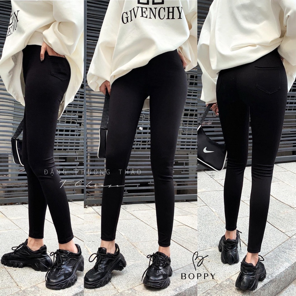 Quần leg dài lưng thun borip from &lt; 58kg
