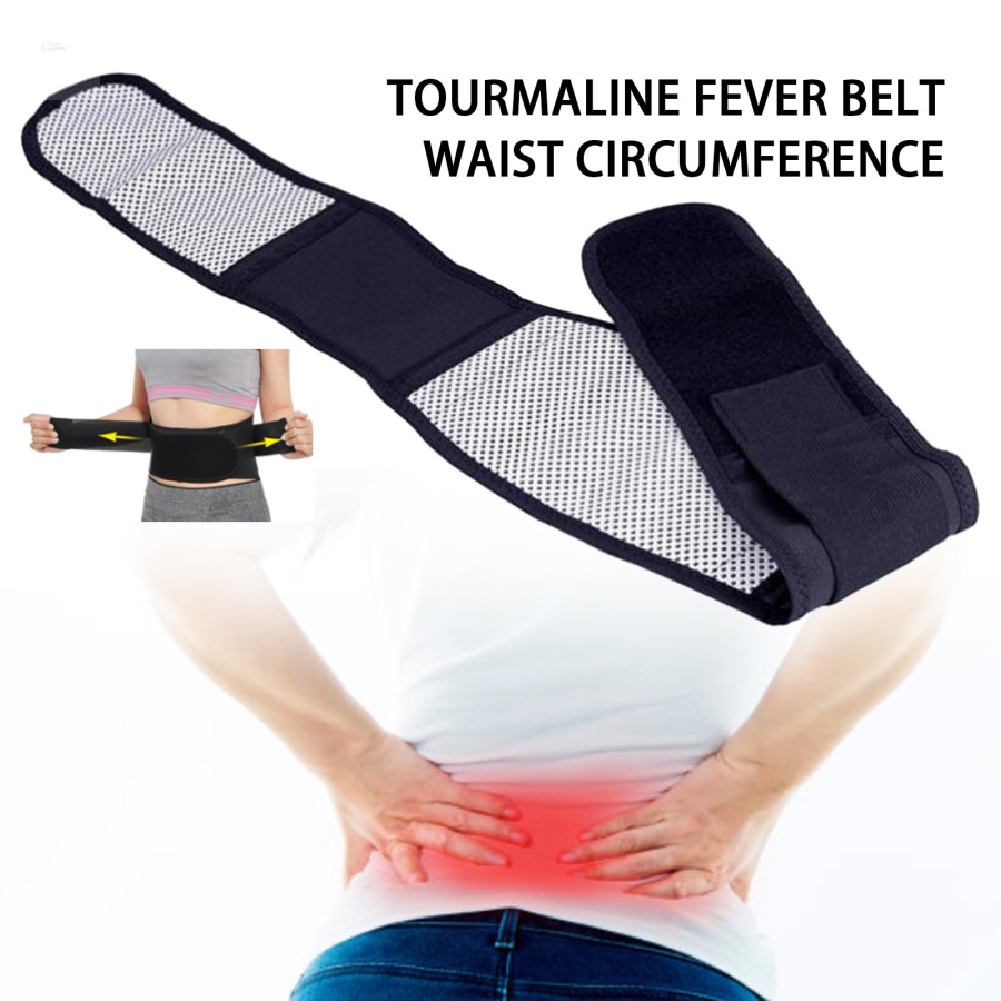 Đai Thắt Lưng Hỗ Trợ Làm Nóng Tự Làm Nóng Bằng Tourmaline Hỗ Trợ Lưng