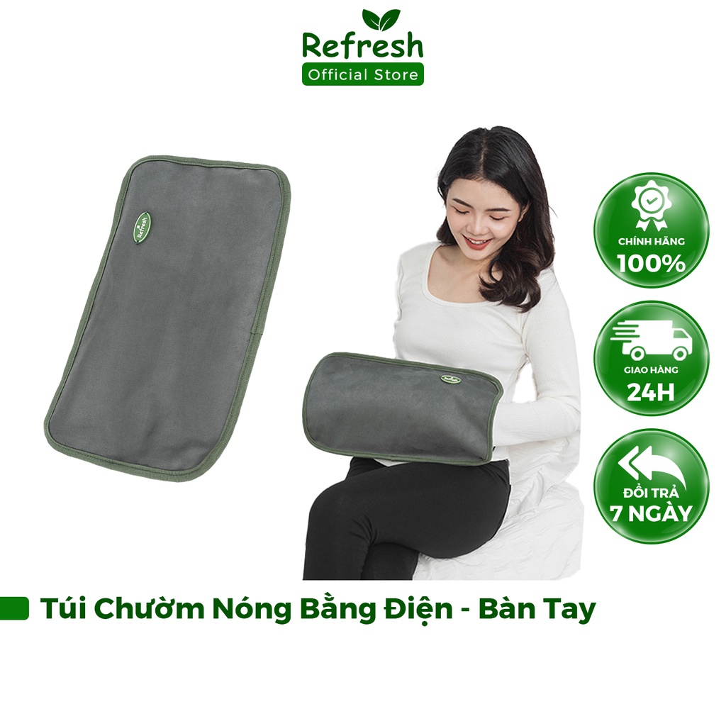 Túi Chườm Nóng Thảo Dược Dùng Điện REFRESH Giảm Đau Nhức Bàn Tay, Đau Nhức Khớp Cổ Tay, Khớp Bàn Ngón Tay, Giảm Tê Lạnh