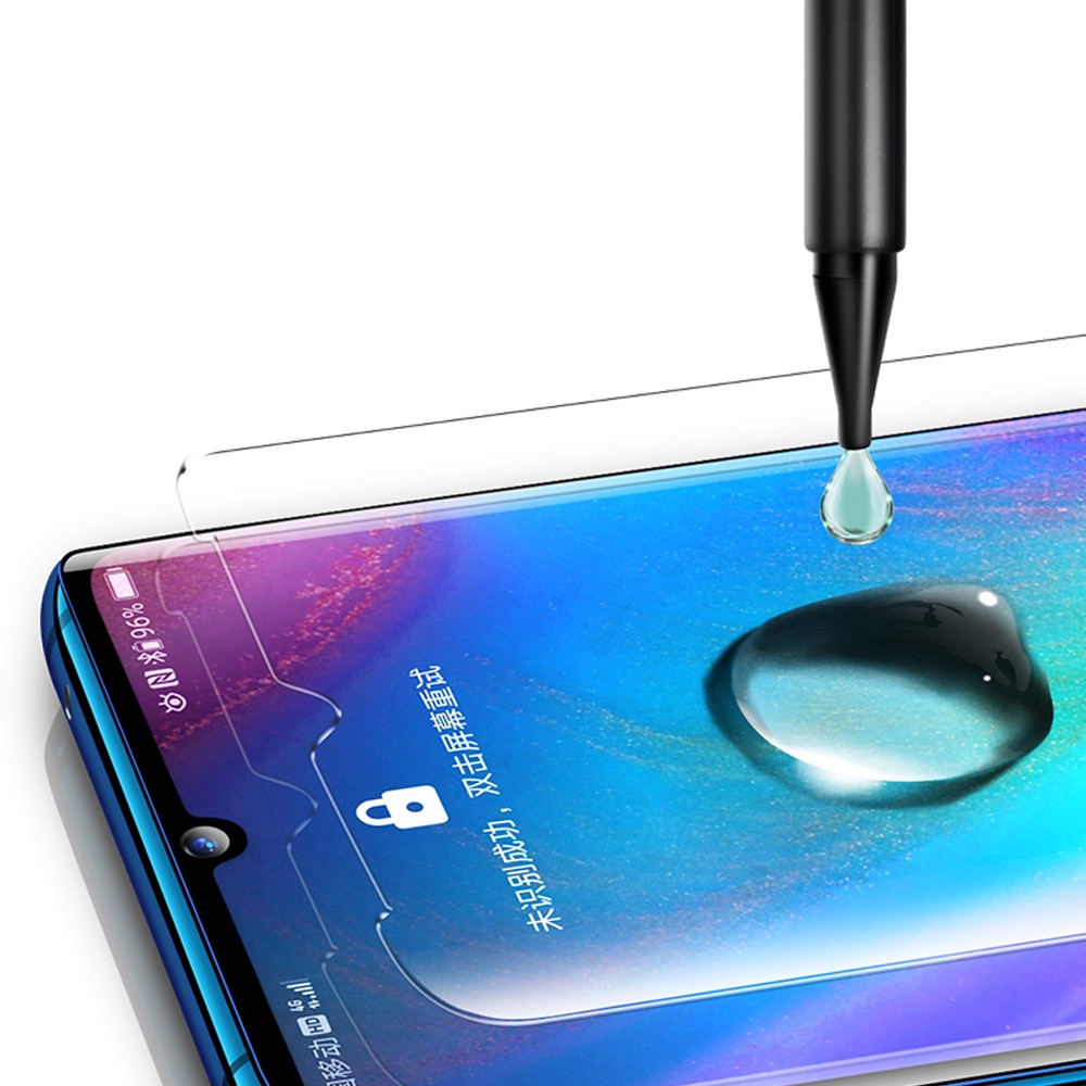 Miếng dán màn hình cường lực chống tia UV cho điện thoại Huawei P30 Pro / Mate 20 Pro
