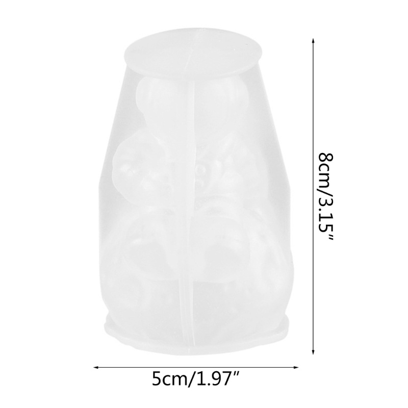 Khuôn Làm Nến / Xà Phòng Hình Phi Hành Gia 3D Bằng Silicone