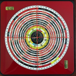 La kinh bát trạch 24 sơn hướng, la bàn phong thuỷ 22,2cm x 22,5cm