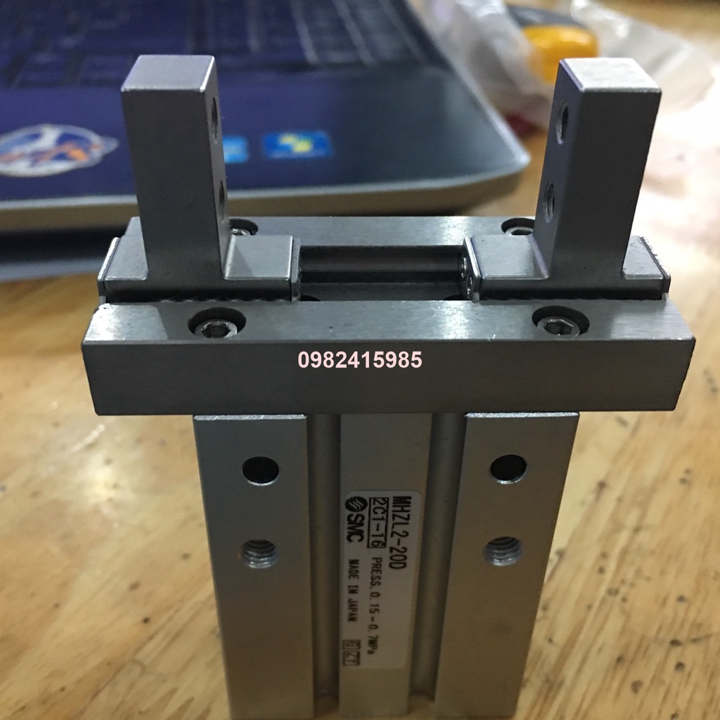 Xi lanh kẹp khí nén MHZL2-20D SMC