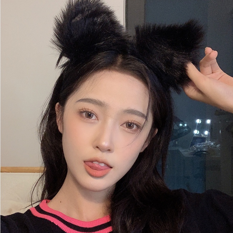 Băng Đô Tai Mèo Dễ Thương Phong Cách Hàn Quốc Cho Nữ