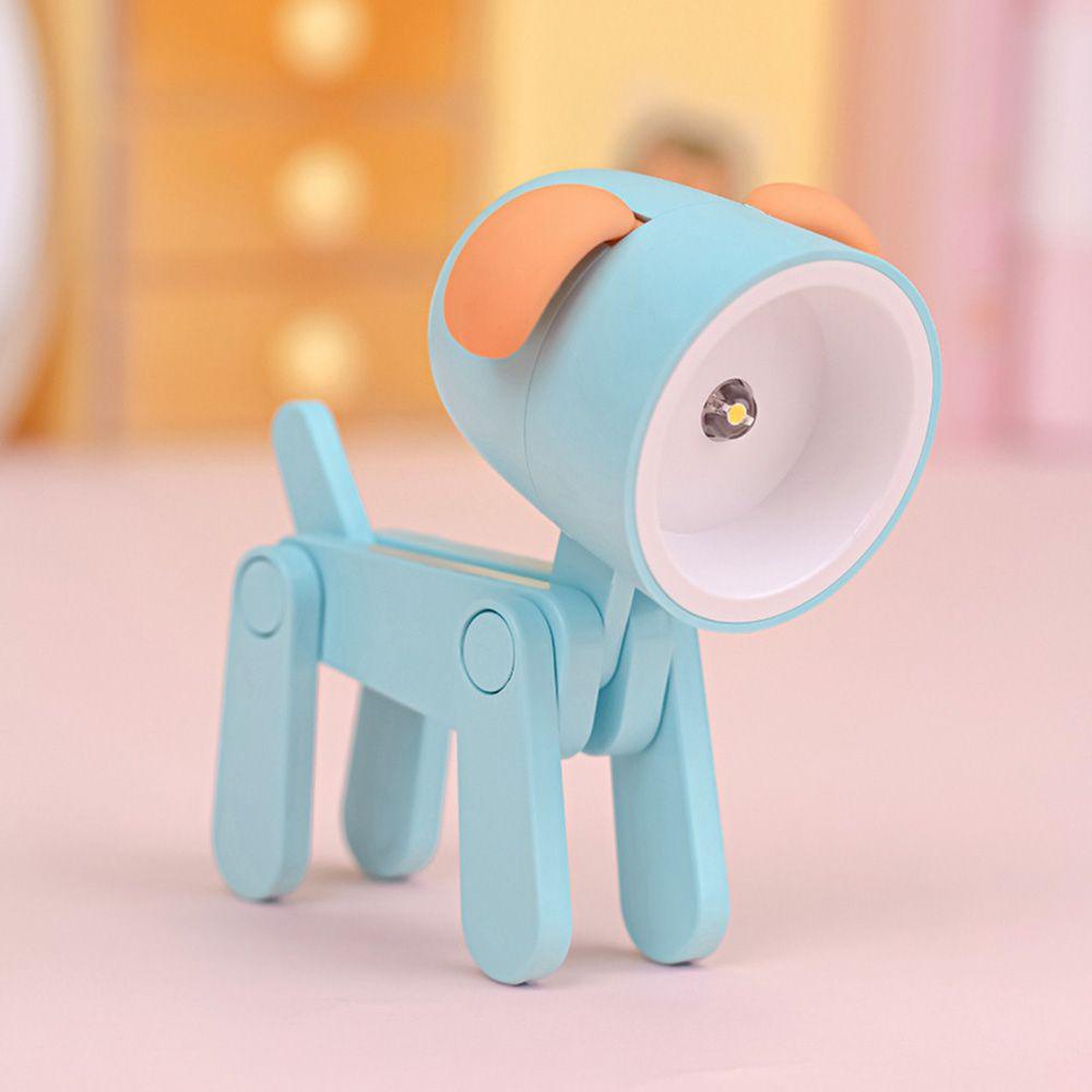 LEISURE Đèn Ngủ Mini Hình Chú Chó Dễ Thương