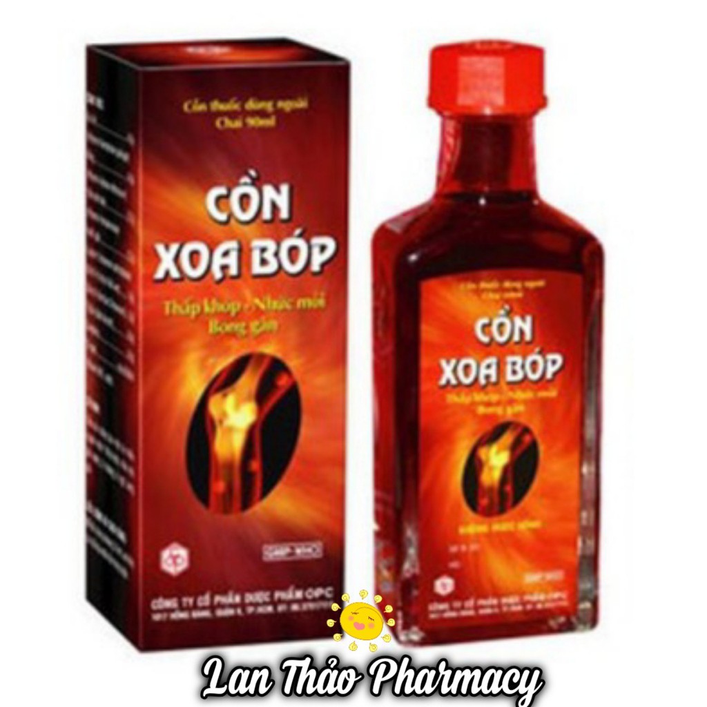 Cồn xoa bóp Thảo dược OPC 60ml