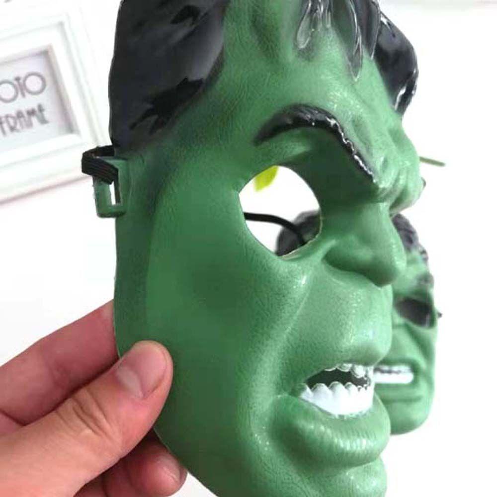 Mặt Nạ Hóa Trang Nhân Vật Hulk Trong Avengers Có Dây Điều Chỉnh Được Trang Trí Halloween