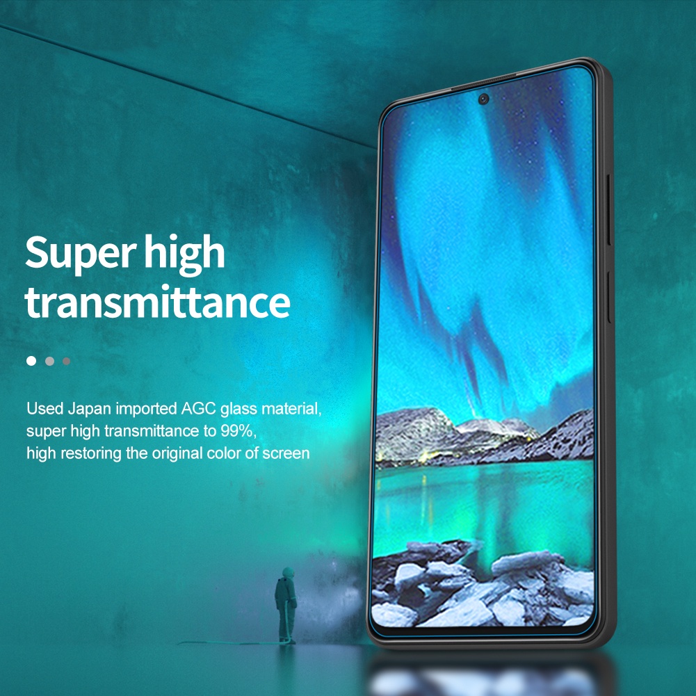 Miếng dán bảo vệ màn hình cường lực NILLKIN 2.5D HD trong suốt bảo vệ màn hình cho Xiaomi Poco X4 Pro 5G