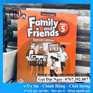BỘ TIẾNG ANH FAMILY AND FRIENDS LỚP 5 BÀI HỌC + BÀI TẬP