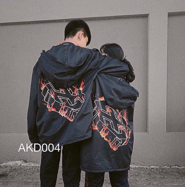 Áo khoác dù 2 lớp form rộng hàng đẹp nhen khách oi