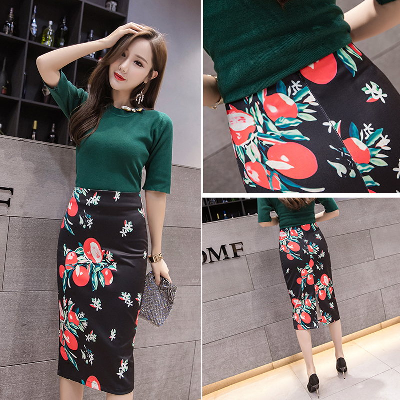 Chân Váy Bút Chì Dáng Dài In Họa Tiết Thời Trang Cho Nữ | BigBuy360 - bigbuy360.vn