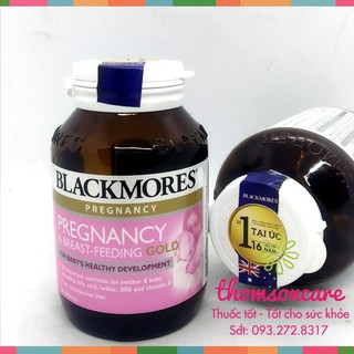 Blackmores Pregnancy - Bổ sung vitamin cho bà bầu và cho con bú - Nhập khẩu chính hãng