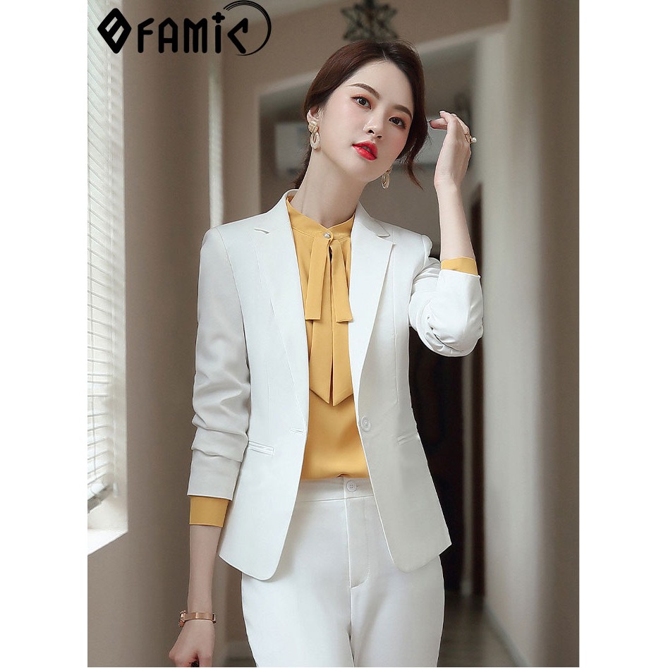 Bộ Vest Nữ ❤️𝑭𝑹𝑬𝑬𝑺𝑯𝑰𝑷❤️ Giảm 5K khi nhập mã [ AO BLASER ] ❤️ Vest Nữ Hàn Quốc Gồm Áo Vest Quần Dài Cá Tính | BigBuy360 - bigbuy360.vn