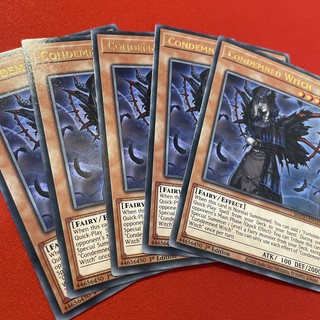 [Thẻ Bài Yugioh Chính Hãng] Condemned Witch