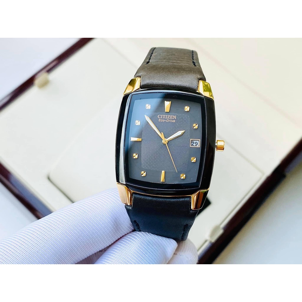 Đồng hồ Nam Citizen Eco Drive Dây Da BM6574-09E