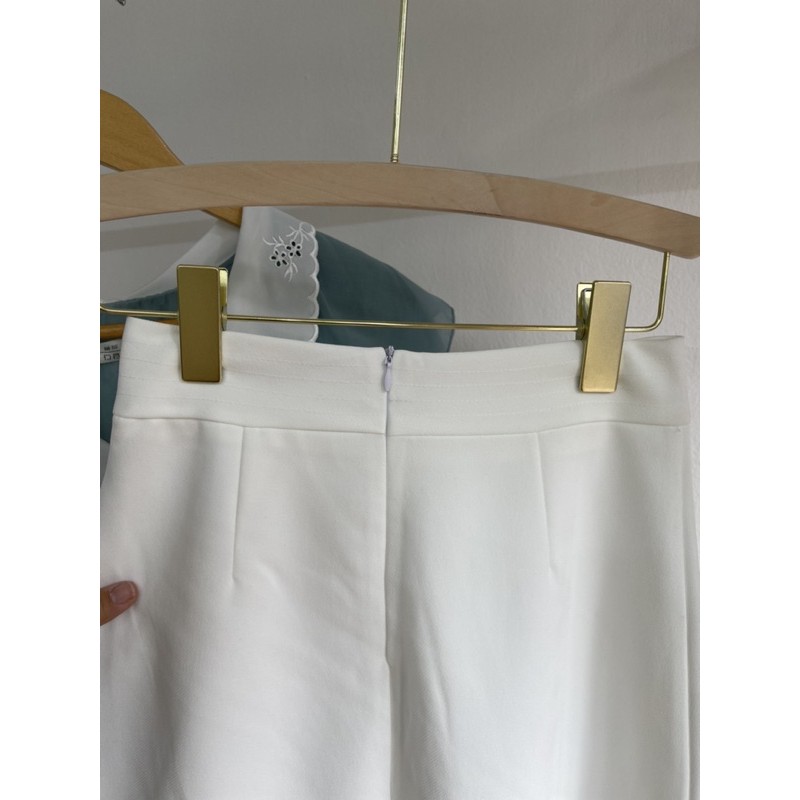 Chân váy nhún vạt chéo dáng chữ A công sở | BigBuy360 - bigbuy360.vn