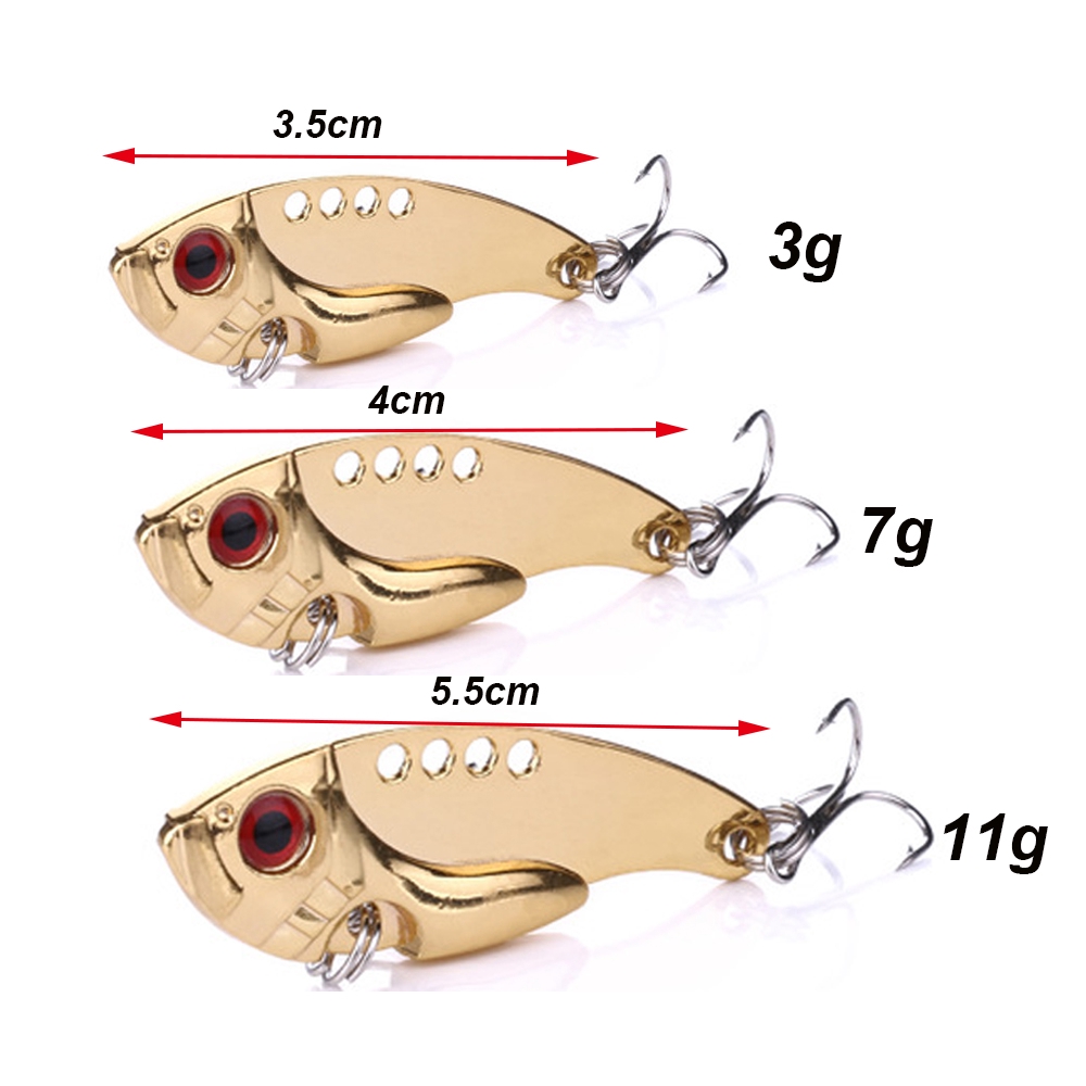 Mồi câu cá chuyên dụng 3g 7g 11g