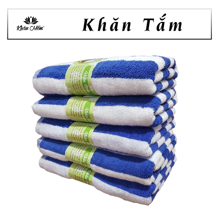 Khăn Tắm Lớn, Khăn Choàng Đi Biển Mùa Hè Khăn Mềm  Màu Kẻ Sọc Siêu Hot Khăn 100% Cotton Siêu Mềm, Thấm Hút Nước Tốt