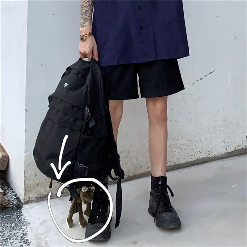 Móc Khóa Gắn Búp Bê Ếch Dễ Thương Phong Cách Hàn Quốc