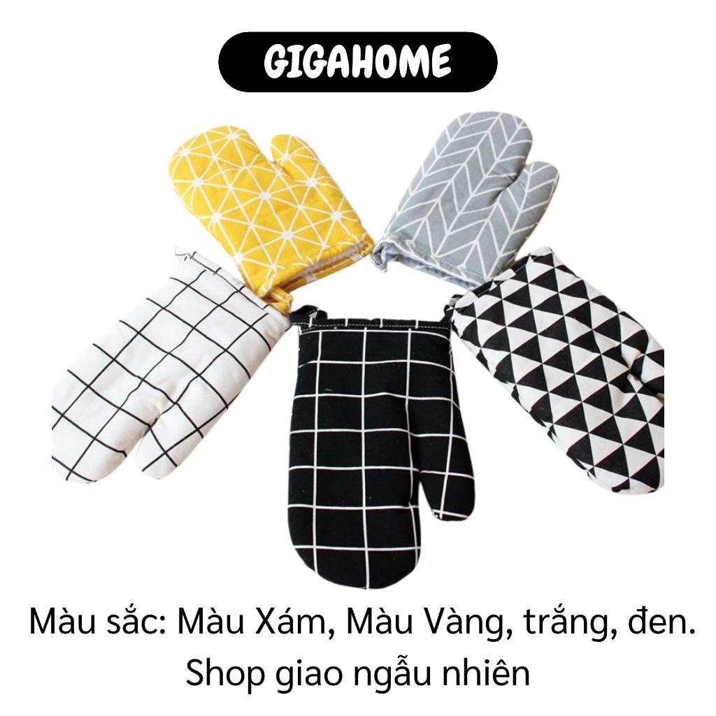 Găng Tay Cách Nhiệt GIGAHOME Bao Tay Lò Nướng, Lò Vi Sóng Cách Nhiệt, Không Trơn Trượt 6007