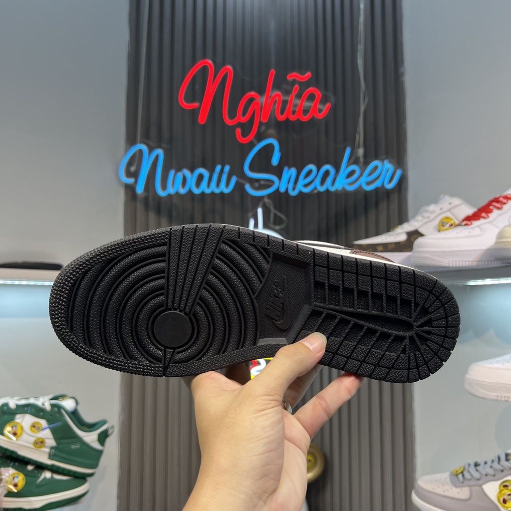 Giày thể thao sneaker JD Mocha Thấp Lai Au