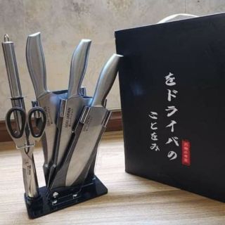 Bộ dao inox Nhật 6 món nhà bếp cao cấp