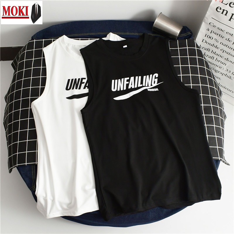 Áo ba lỗ Nam MOKI, áo tanktop tập thể thao tập gym thời trag phong cách | BigBuy360 - bigbuy360.vn