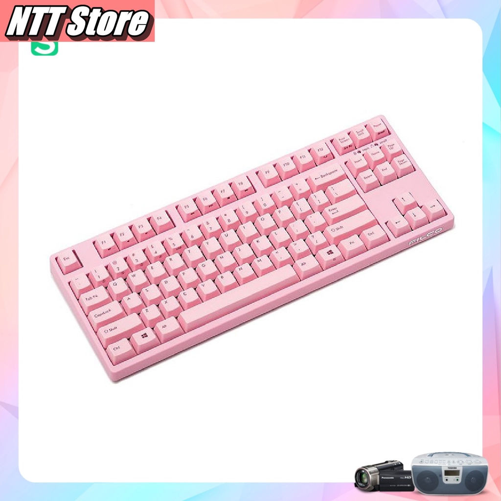 Bàn phím cơ Hồng DAREU EK810 chuyên Game Led Pink - Bảo hành 24th Chính Hãng - NTT Store