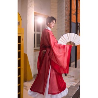 minh phục chính hãng nam sẵn màu đỏ full sét