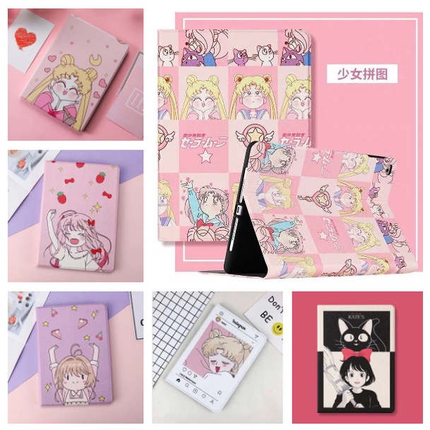 Ốp Máy Tính Bảng Họa Tiết Thủy Thủ Mặt Trăng Dễ Thương Dành Cho ipad Air4 Mini12345