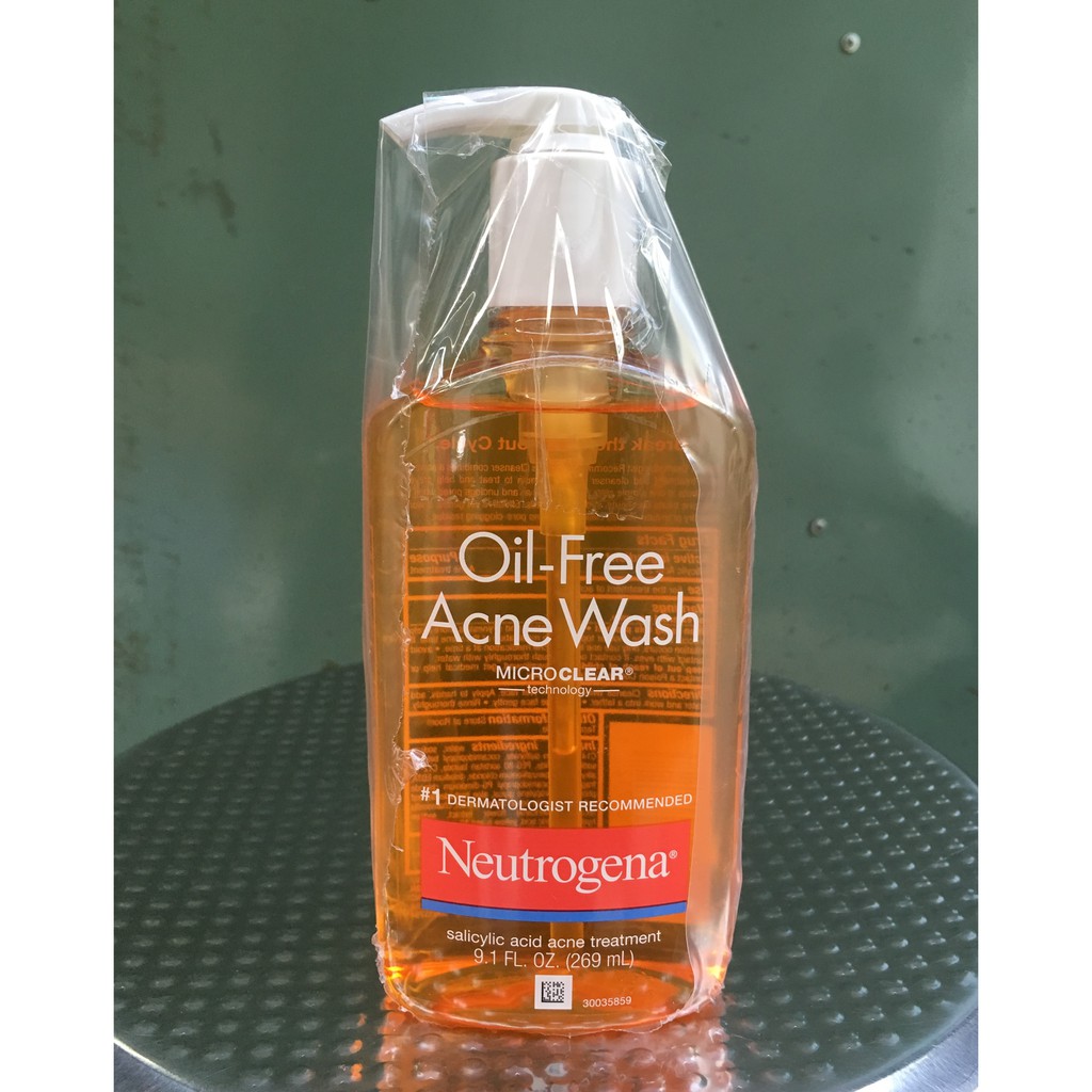 Sữa Rửa Mặt Ngừa Mụn Neutrogena Oil-Free Acne Wash 269ml