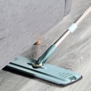 Cây lau nhà thông minh tự vắt, Chổi lau nhà kèm thùng, Chổi Spin Mop (TT65) LH68