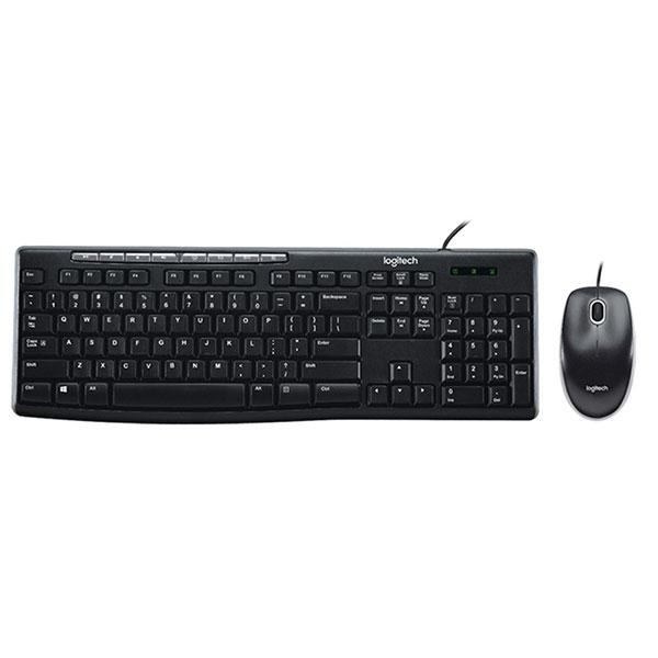 Combo Bàn Phím & Chuột Có Dây Logitech MK200 - Hàng chính hãng