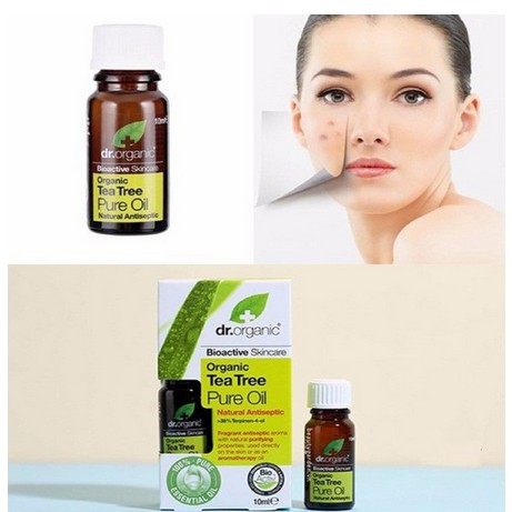 Tinh Dầu Tràm Trà Hữu Cơ Dr. Organic Tea Tree Oil 10ml