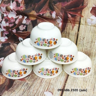 bộ chén sứ cao cấp hình cá - chén sứ ăn cơm