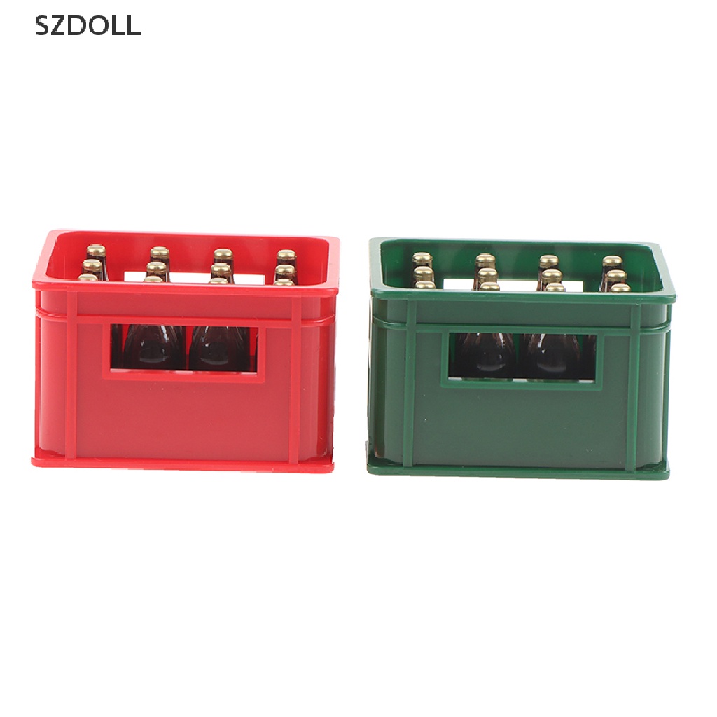 Mô Hình Chai Bia Mini Tỉ Lệ 1: 12 Dùng Trang Trí Nhà Búp Bê