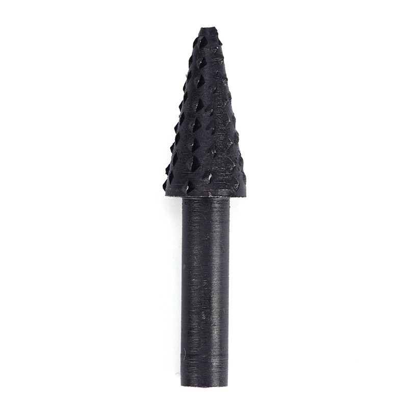 Bộ 5 Mũi Khoan Gỗ Bằng Thép Màu Đen 1 / 4 '' 6mm
